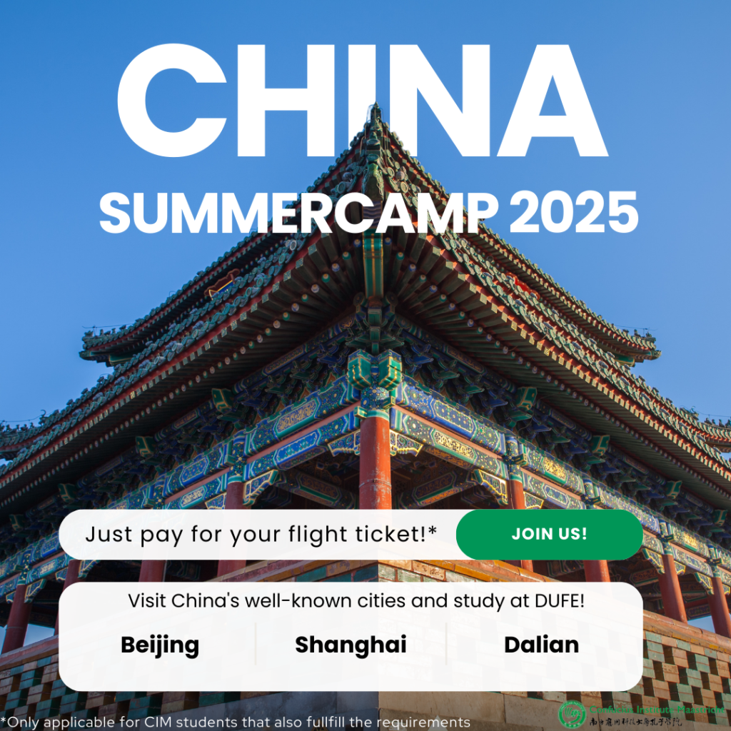 Summercamp in China 2025 - Confucius Maastricht